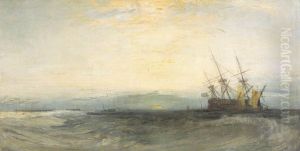 A Ship Aground, Yarmouth; Sample Study