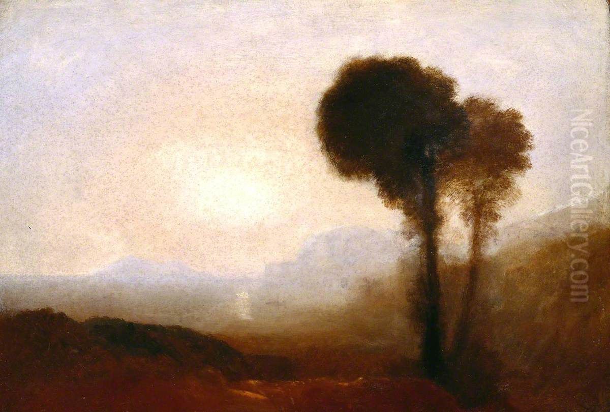 Coast Scene near Naples Oil Painting by J. M. W. Turner