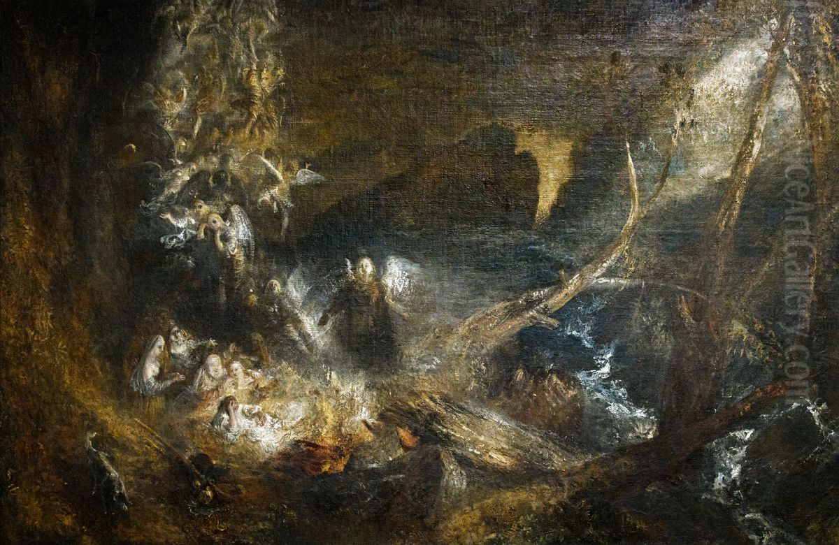 The Vision of Jacob's Ladder (?) Oil Painting by J. M. W. Turner
