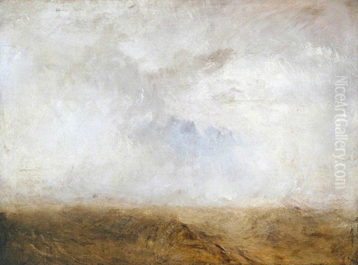 Seascape Oil Painting by J. M. W. Turner