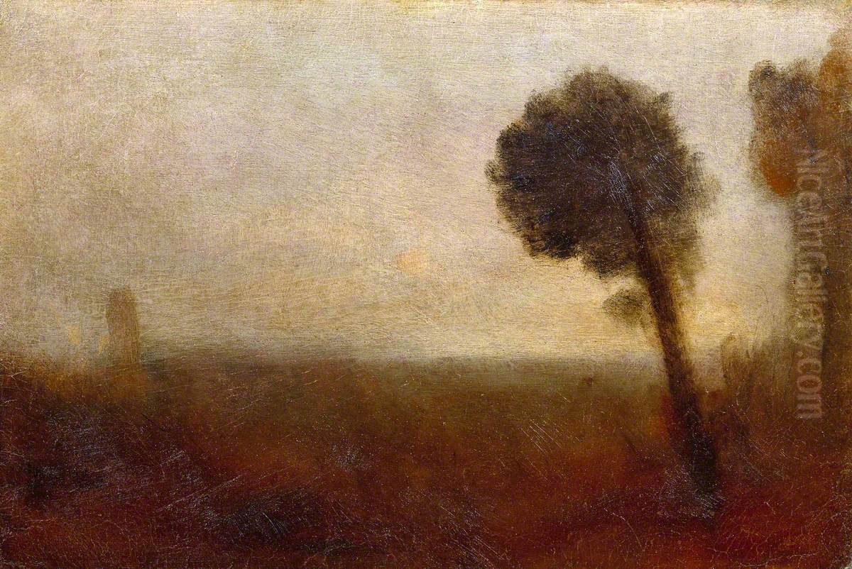 Landscape with a Tree on the Right Oil Painting by J. M. W. Turner