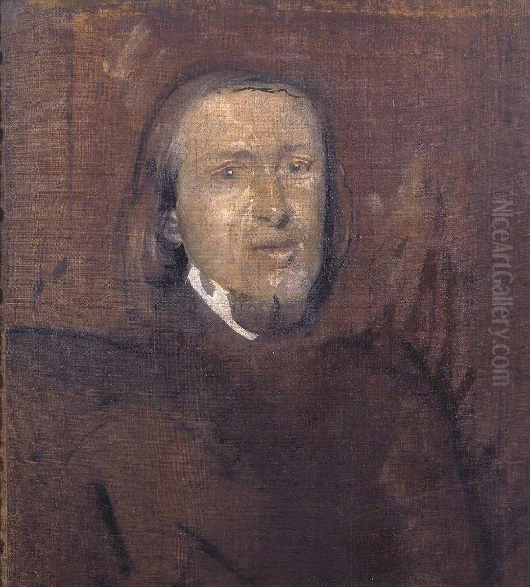 The Hon. and Rev. Samuel Best Oil Painting by Alfred Stevens