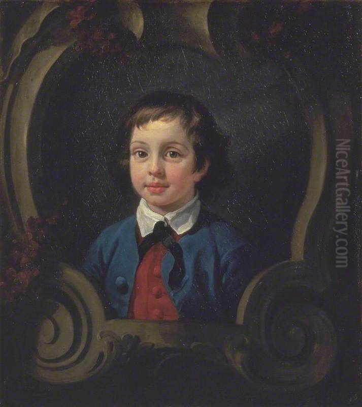 Portrait of George Osborne, later John Ranby Jnr Oil Painting by William Hogarth