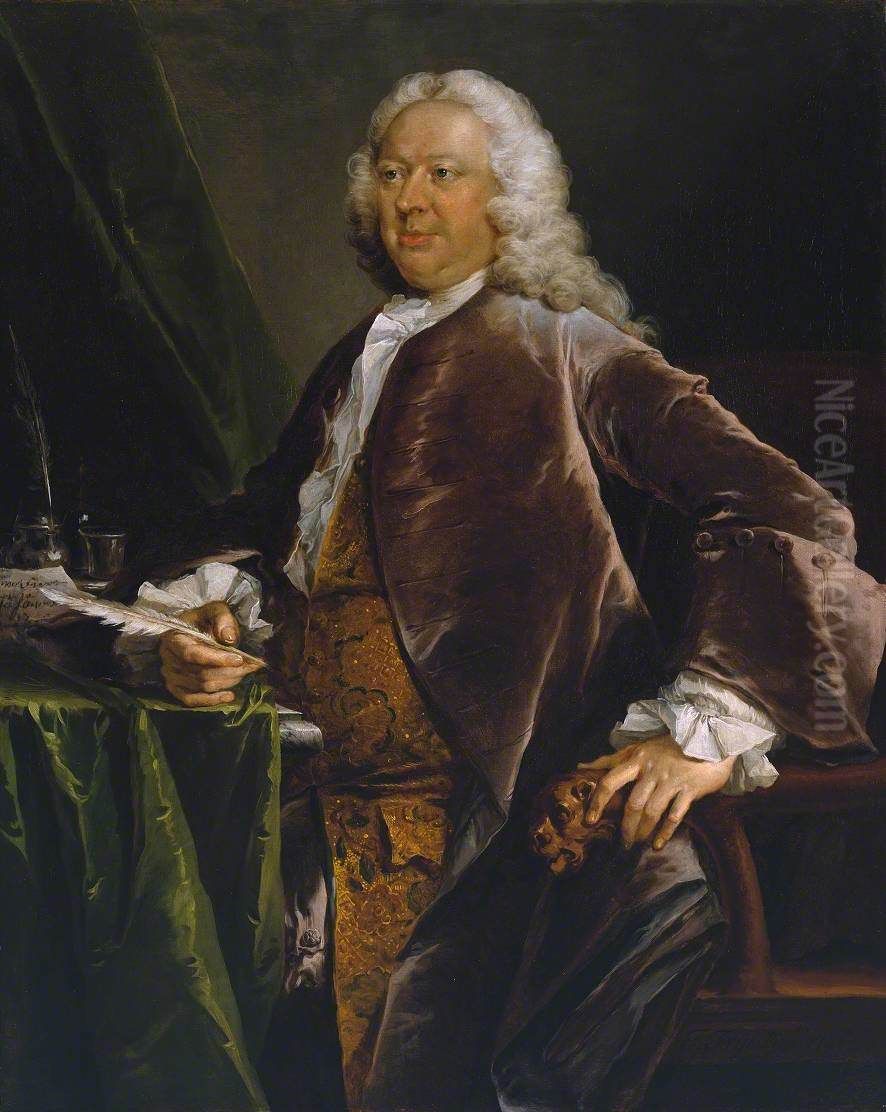 Henry Crispe of the Custom House Oil Painting by Thomas Frye
