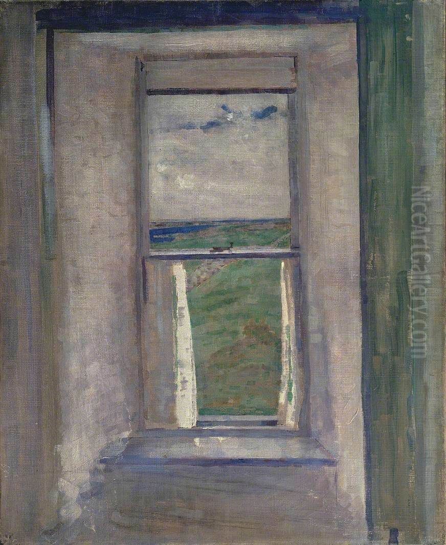 The Window Oil Painting by John Quinton Pringle