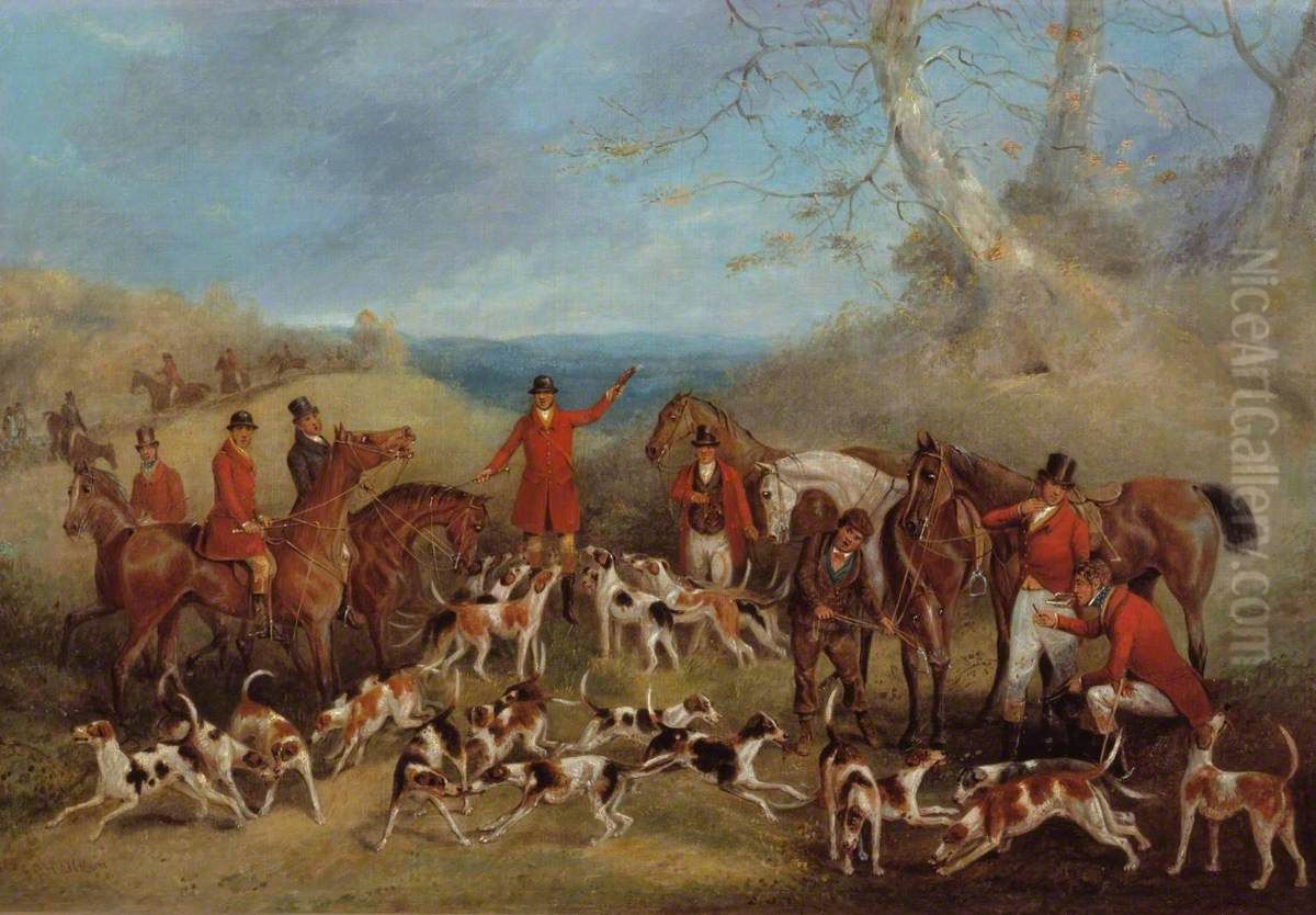 The Death Oil Painting by Henry Thomas Alken
