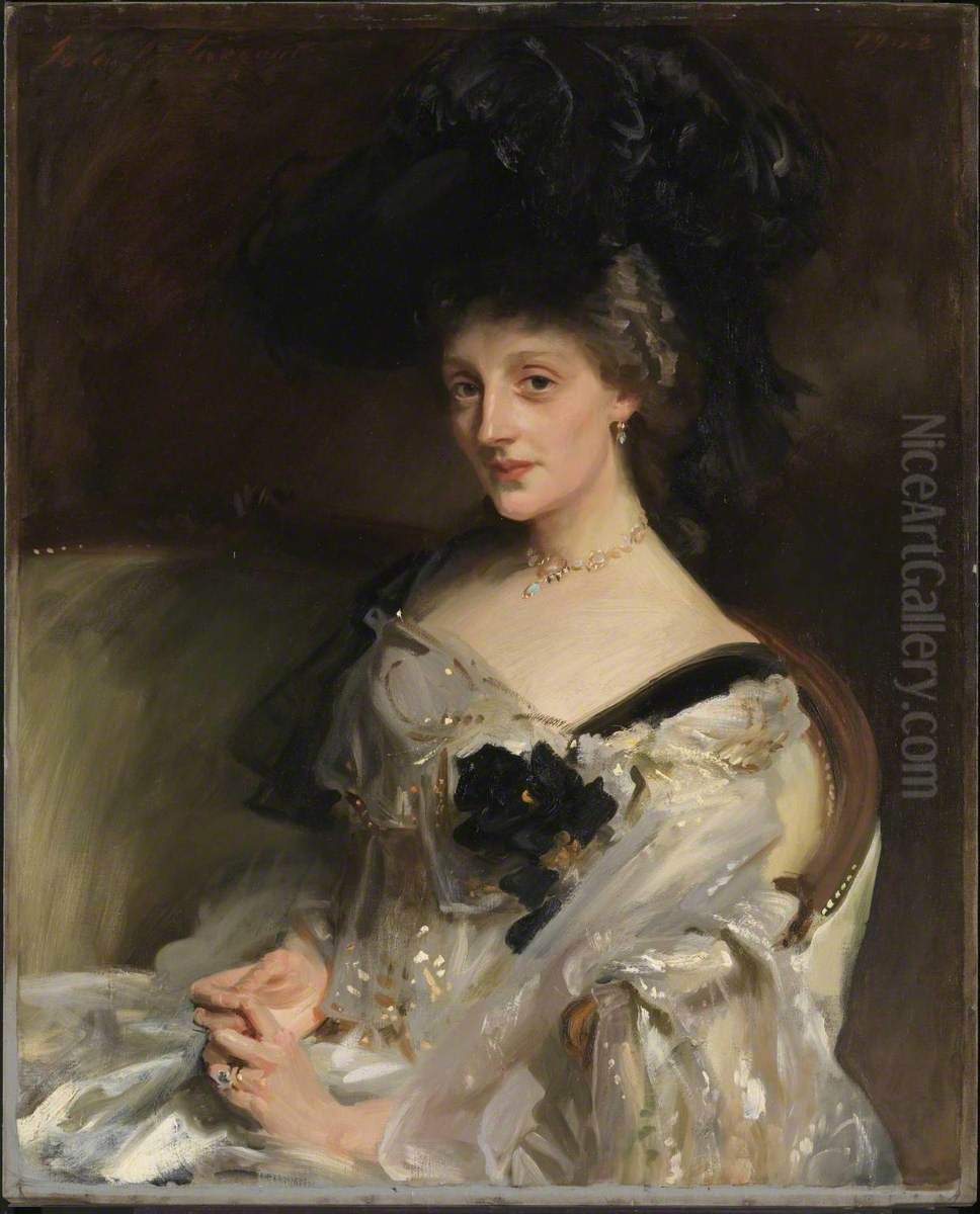 Mrs Philip Leslie Agnew Oil Painting by John Singer Sargent