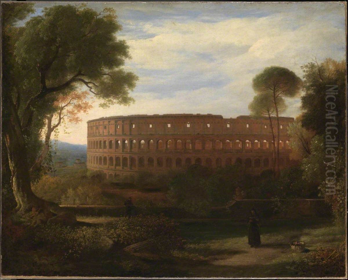 The Colosseum from the Esquiline Oil Painting by Charles Lock Eastlake