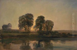 River Scene at Sunset River Scene at Sunset