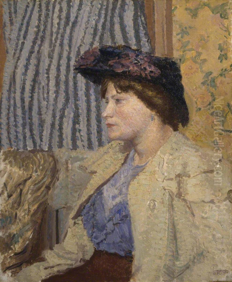 North London Girl Oil Painting by Spencer Gore