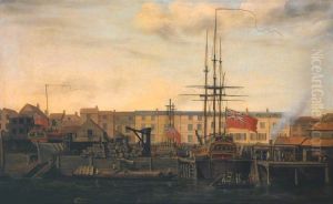 A Dockyard at Wapping