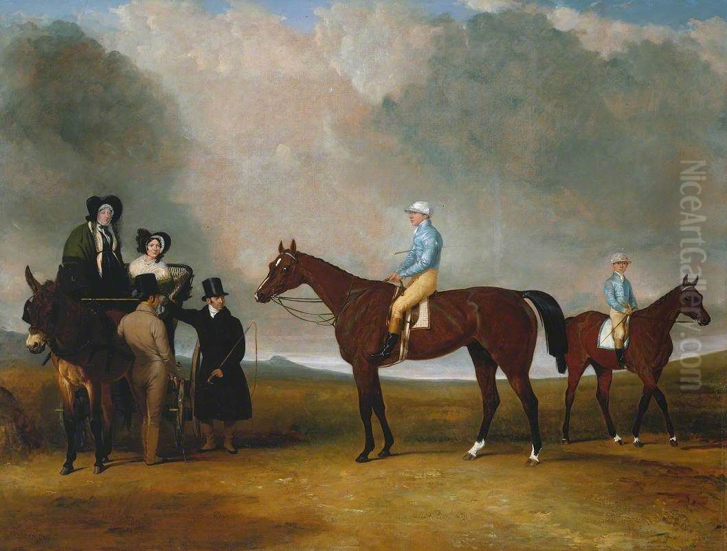 The Day Family Oil Painting by Abraham Cooper