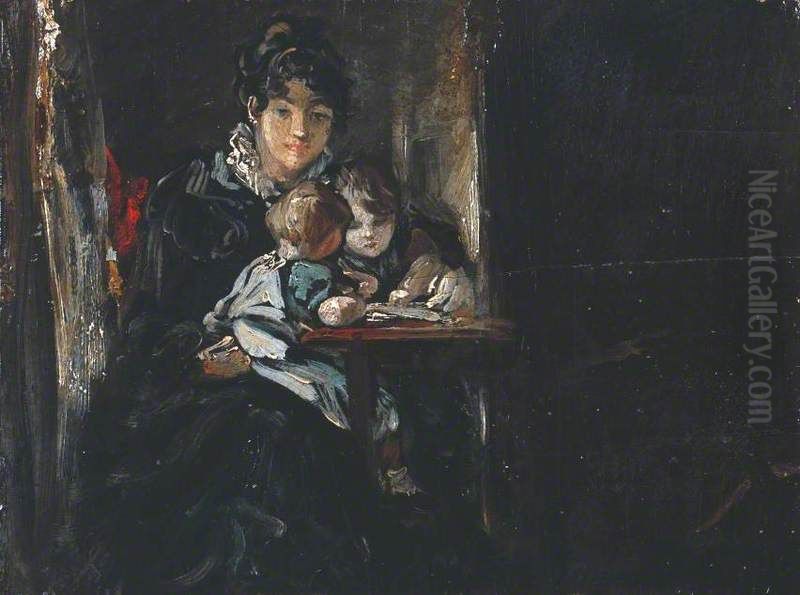 Copy after Teniers Oil Painting by John Constable