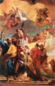 Madonna in gloria con i Santi