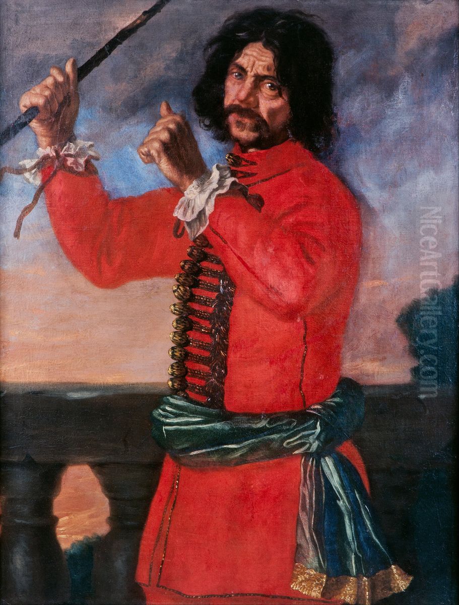 Hindrik Hasenberger Oil Painting by David Klocker Ehrenstrahl