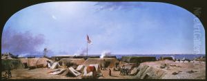 Bombardment of Fort Moultrie, Charleston Harbor, South Carolina
