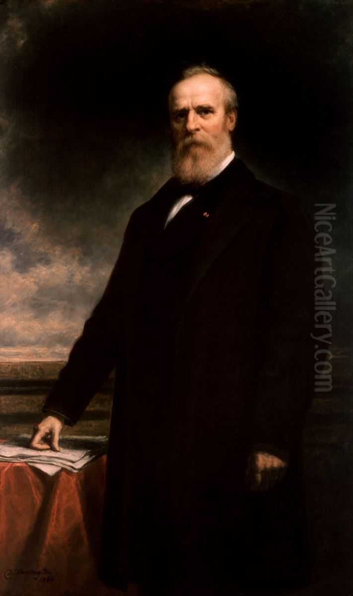 Rutherford Birchard Hayes Oil Painting by Daniel Huntington