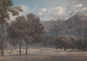 Il Parco degli Astroni - The Wooded Crater Bottom with Hunt in Progress