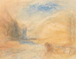 Mountain Landscape with Lake