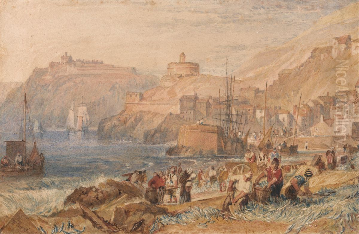 St. Mawes, Cornwall Oil Painting by J. M. W. Turner