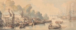 Embarkation at Southampton, June 20th 1794