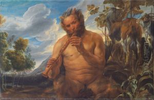 Satyr Playing the Pipe (Jupiter's Childhood) (fragment)
