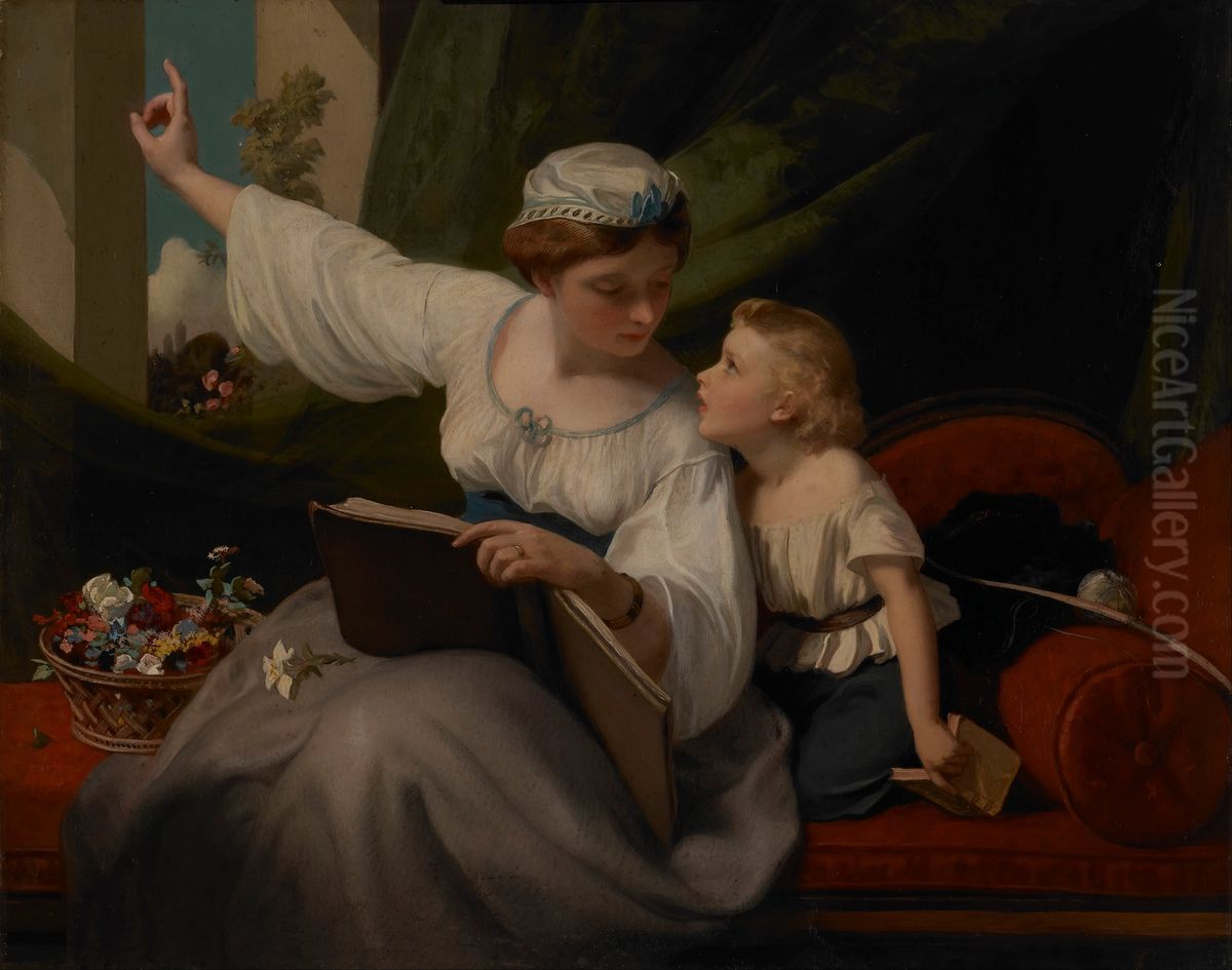 The Fairy Tale Oil Painting by James Sant