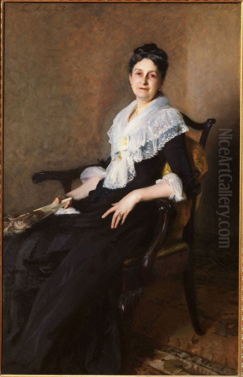 Elizabeth Allen Marquand Oil Painting by John Singer Sargent