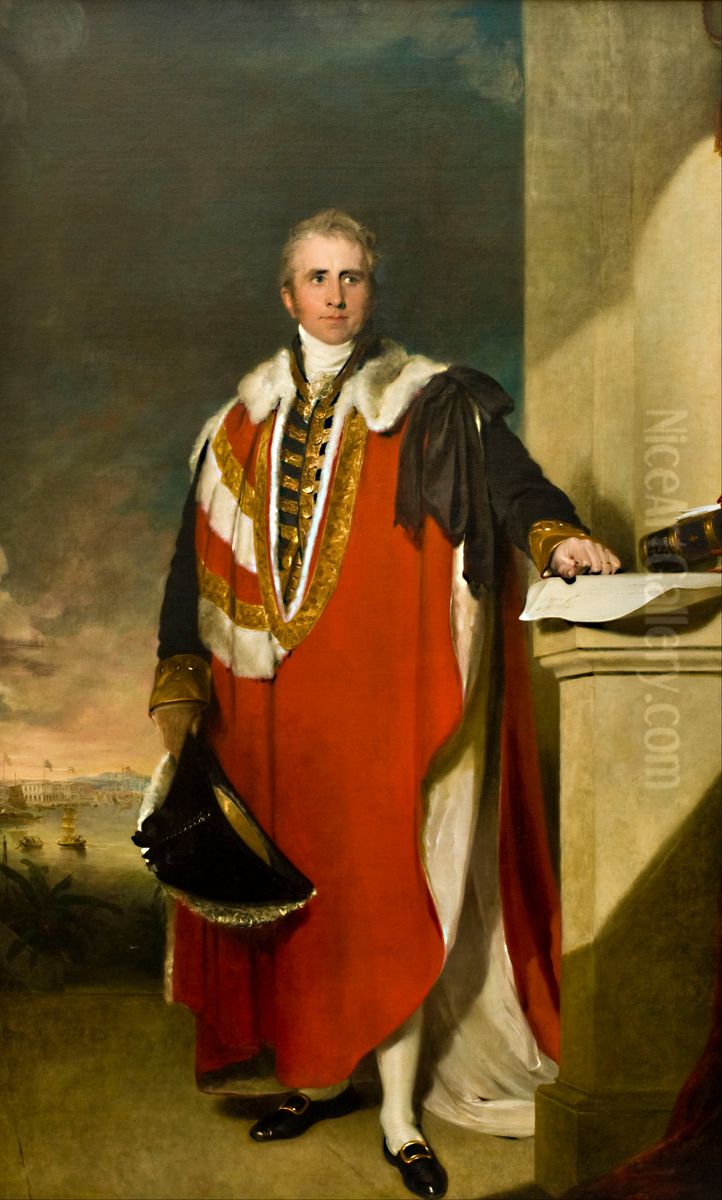 Lord Amherst Oil Painting by Thomas Lawrence