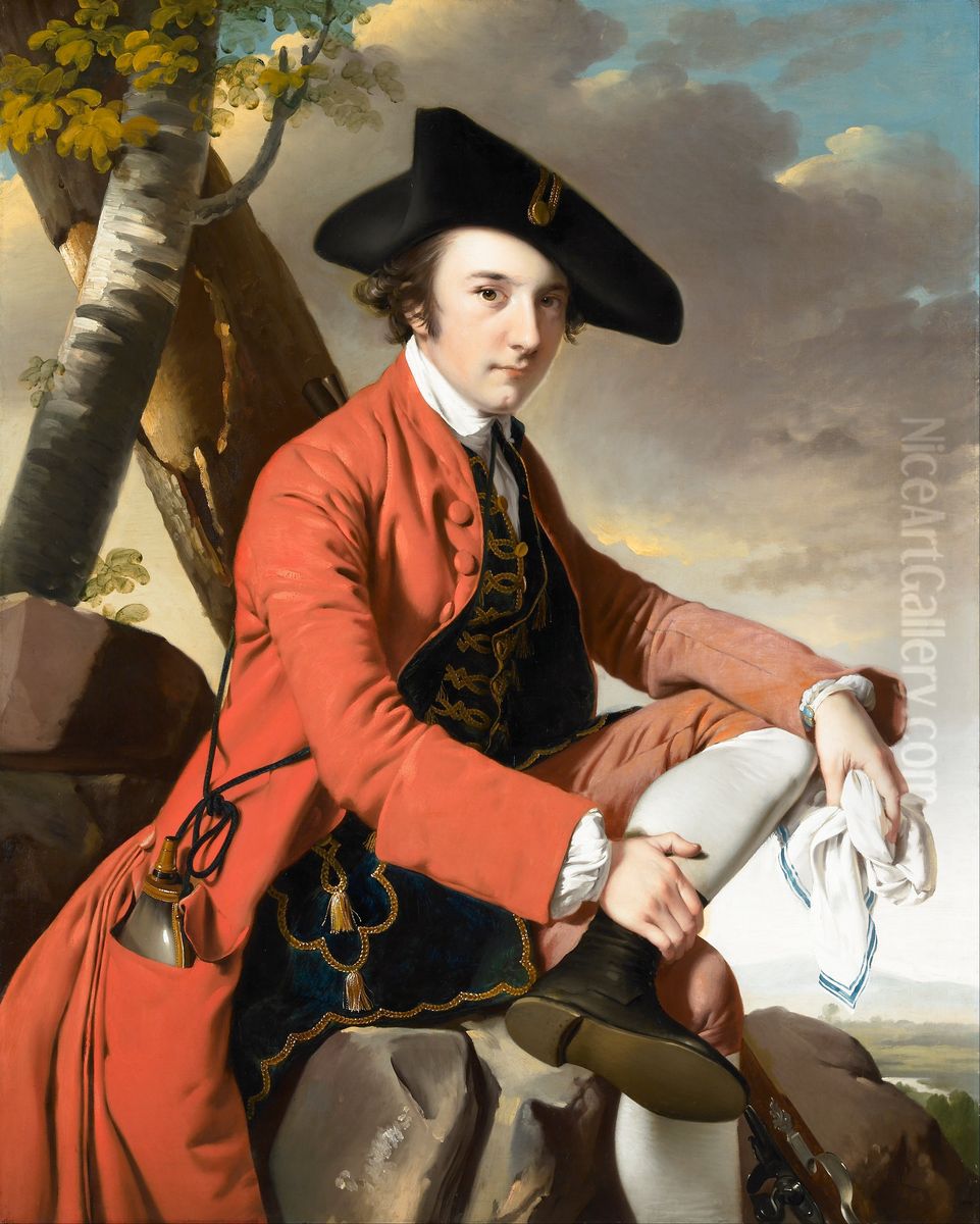 Fleetwood Hesketh Oil Painting by Joseph Wright of Derby