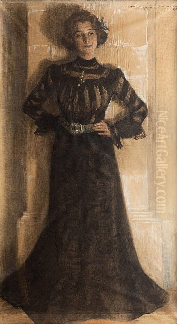 Marie Kroyer Oil Painting by Peder Severin Kroyer