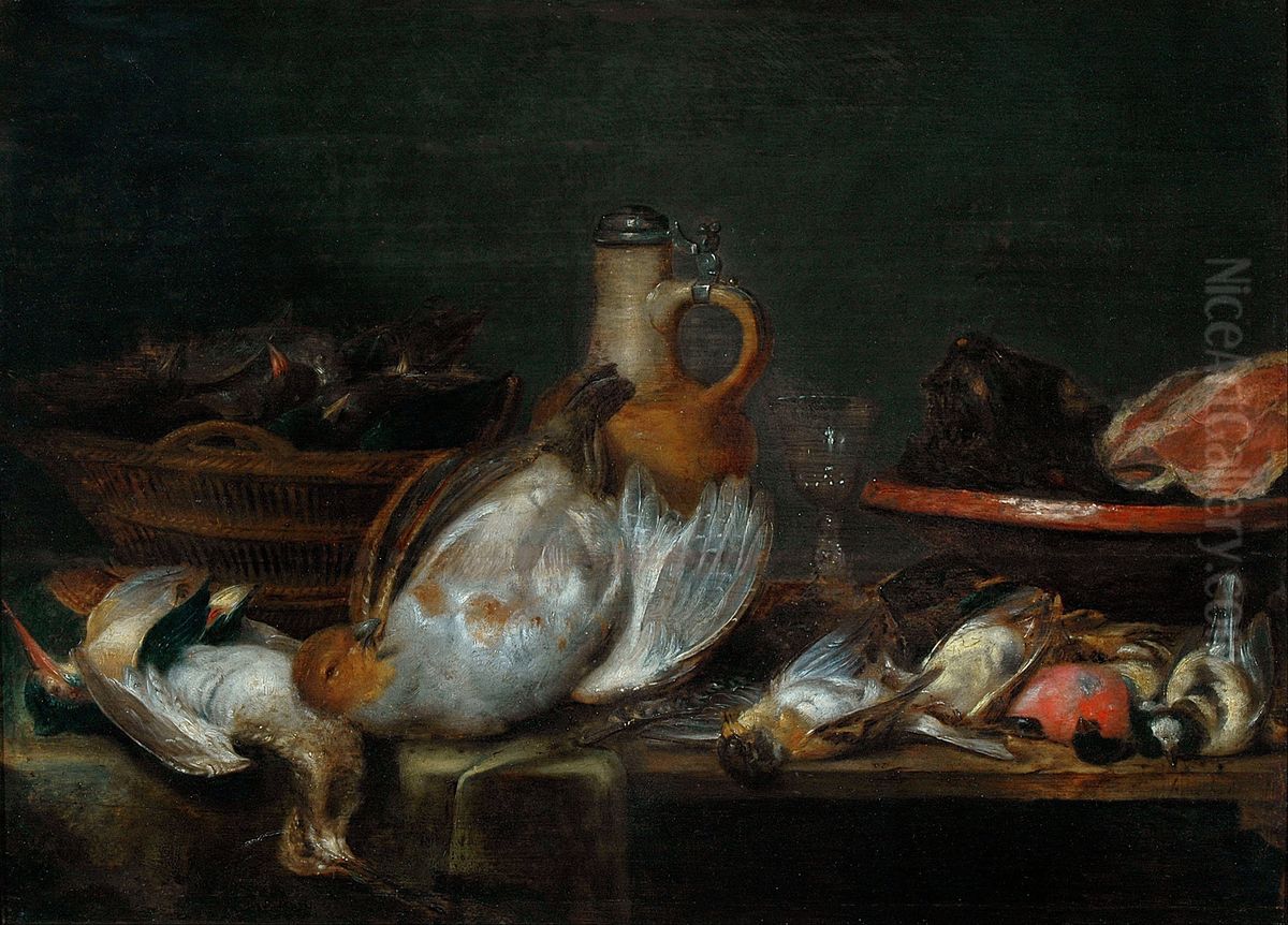 Still life Oil Painting by Alexander Adriaenssen