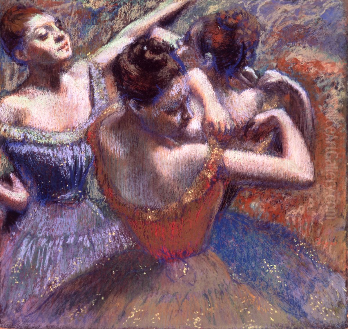 Dancers Oil Painting by Edgar Degas