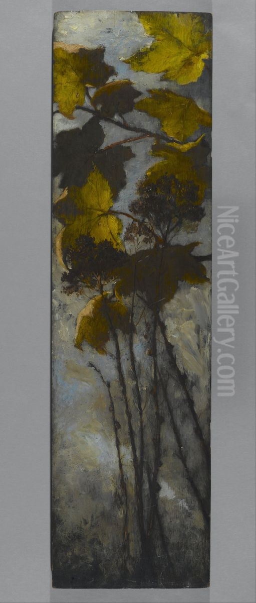 Autumn Foliage Oil Painting by Elizabeth Boott