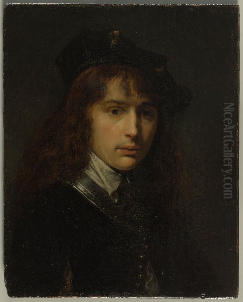 Self-Portrait Oil Painting by Gerrit Dou