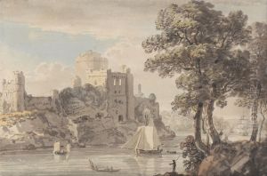 A Castle on a River