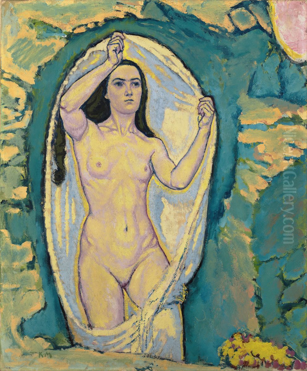 Venus in the Grotto Oil Painting by Koloman Moser