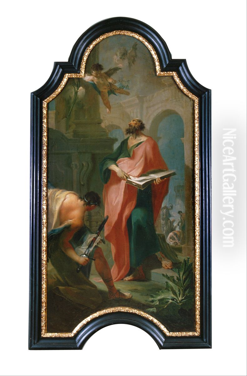 St. Paul the Apostle Oil Painting by Franz Anton Maulbertsch
