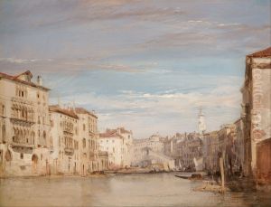 The Grand Canal, Venice, Looking Toward the Rialto