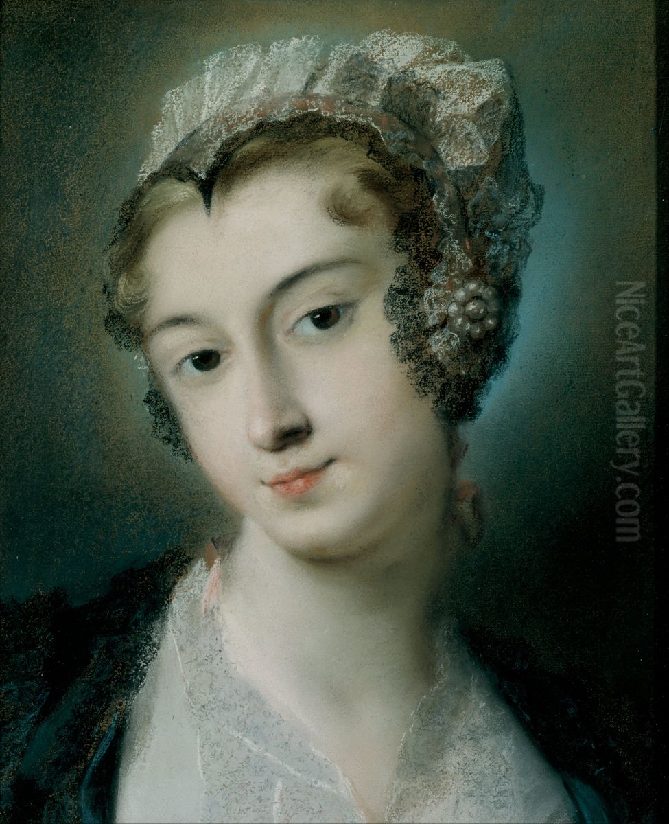 A Tyrolean Innkeeper Oil Painting by Rosalba Carriera