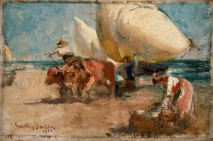 Escena de playa