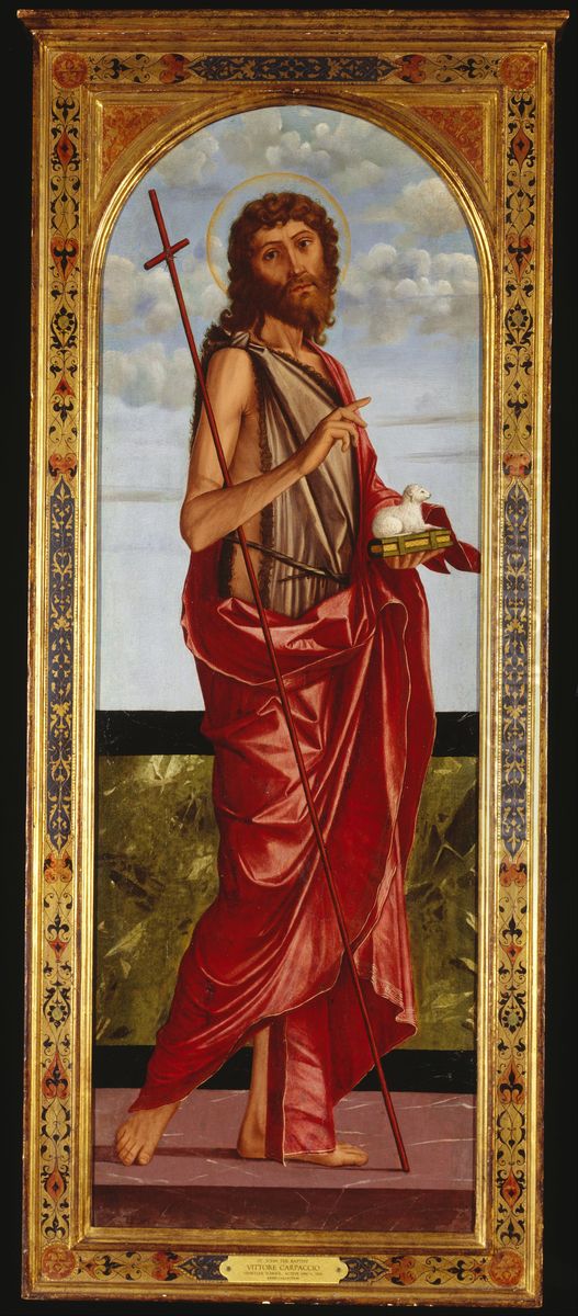 Saint John the Baptist Oil Painting by Vittore Carpaccio