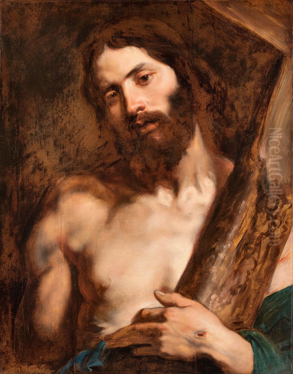 Christ carrying the Cross Oil Painting by Sir Anthony Van Dyck