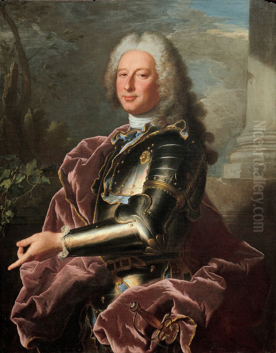 Gio. Francesco II Brignole-Sale Oil Painting by Hyacinthe Rigaud