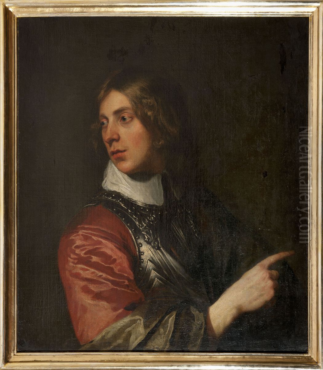 Portrait of a young man Oil Painting by Sir Anthony Van Dyck