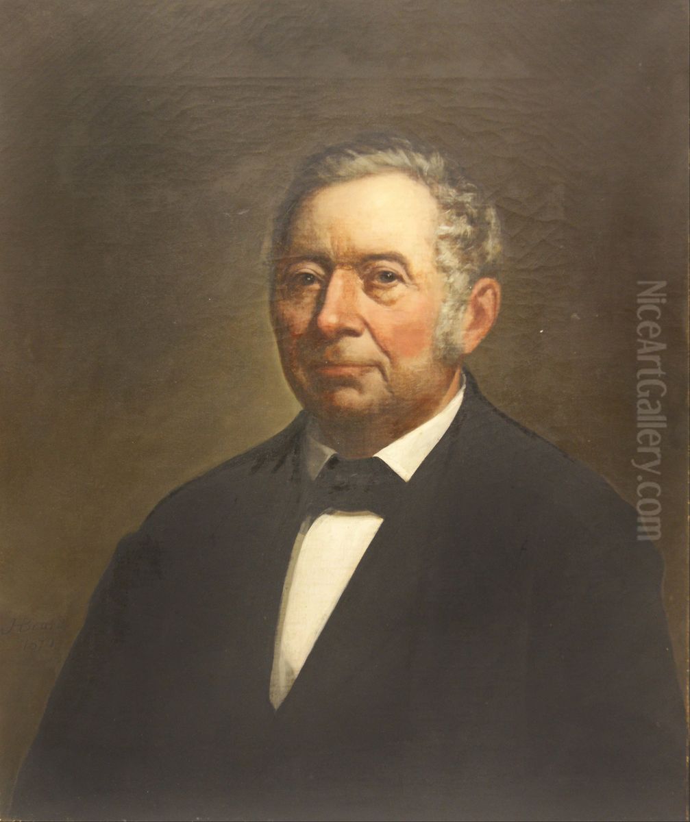 Peter Gibson Oil Painting by James Henry Beard