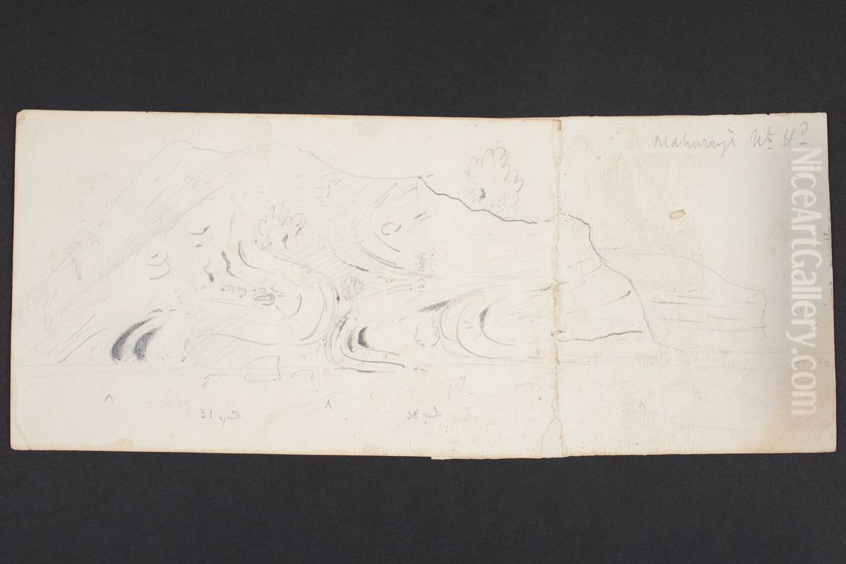 Mahurangi Nth. Hd. Oil Painting by Charles Heaphy