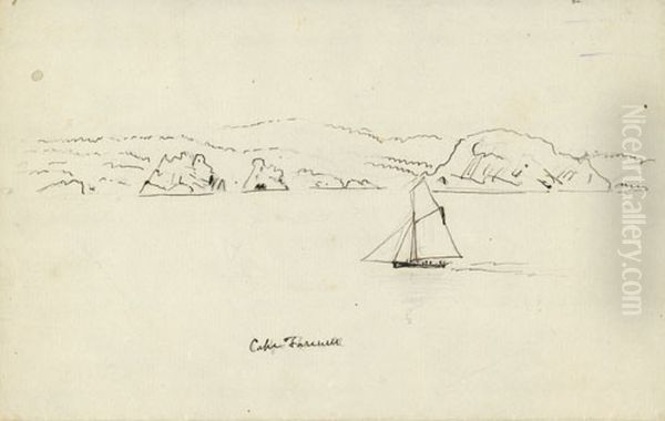 Cape Farewell. Oil Painting by Charles Heaphy