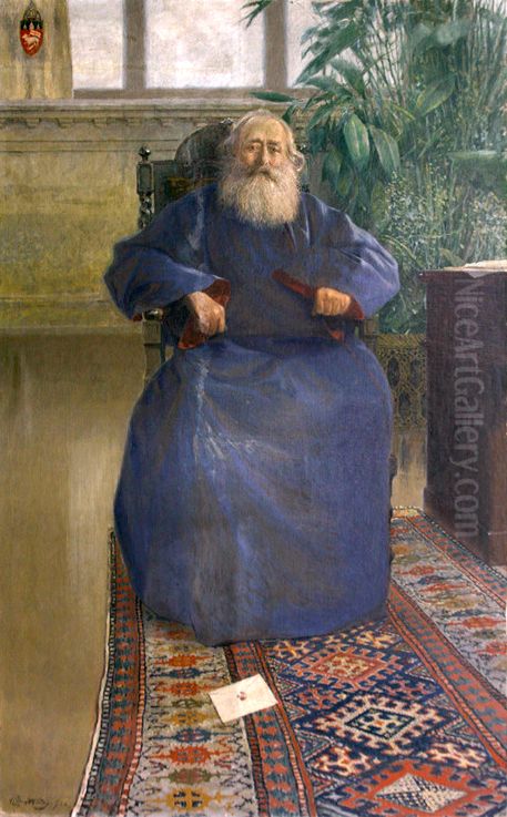 Portret Mkrtica Hrimana Oil Painting by Vardges Sureniants
