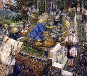 Ferdowsi is reading 